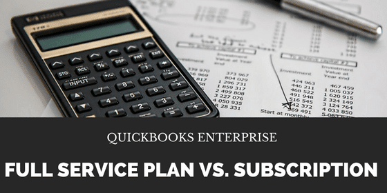 QuickBooks Enterprise plans