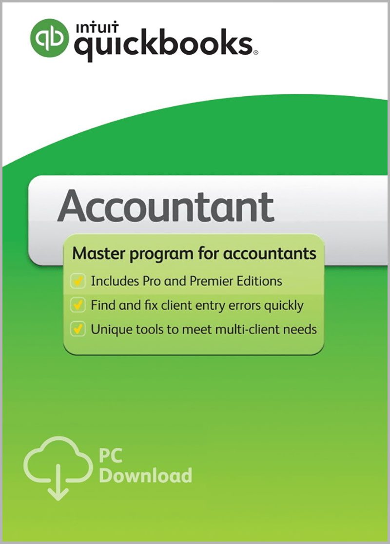 QuickBooks Accountant Edition 2021 Paygration