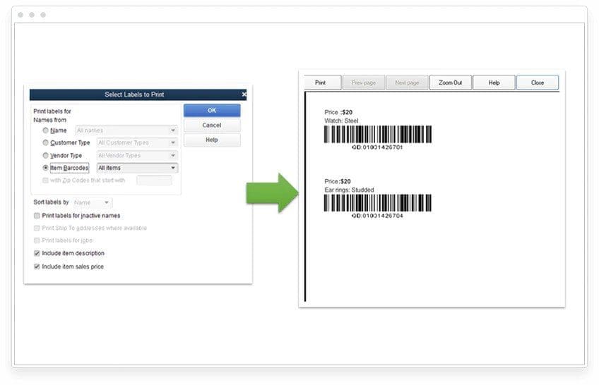 Enterprise Retail - Barcode Labels