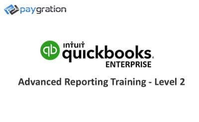 QuickBooks Enterprise Reporting 2